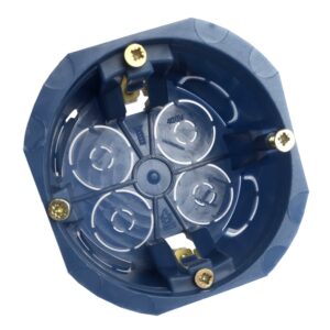 Коробка установочна d65/68 гіпс, пл. лапки