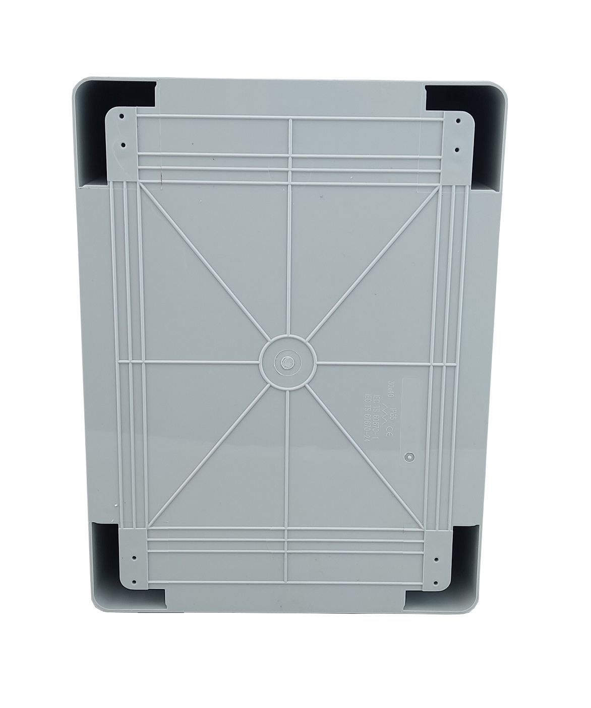 Корпус пласт. ЩМПп-400х300х220мм ABS IP65 2 Корпус пласт. ЩМПп-400х300х220мм ABS IP65 - Зображення 2