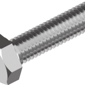 Болт 6х20 (ЦБ)  метричний, шестигранна головка, ст 4.8,DIN 933