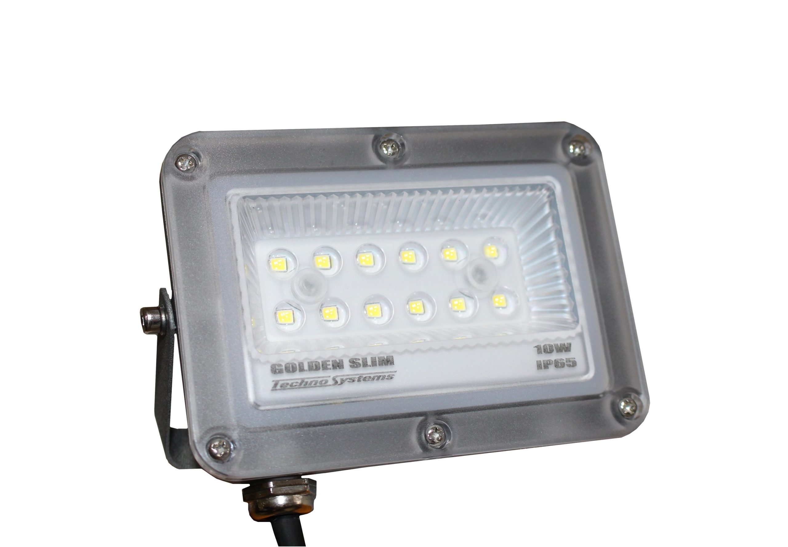 Прожектор LED 10W GOLDEN Slim 220V 1100Lm 6500K IP65 1 Прожектор LED 10W GOLDEN Slim 220V 1100Lm 6500K IP65