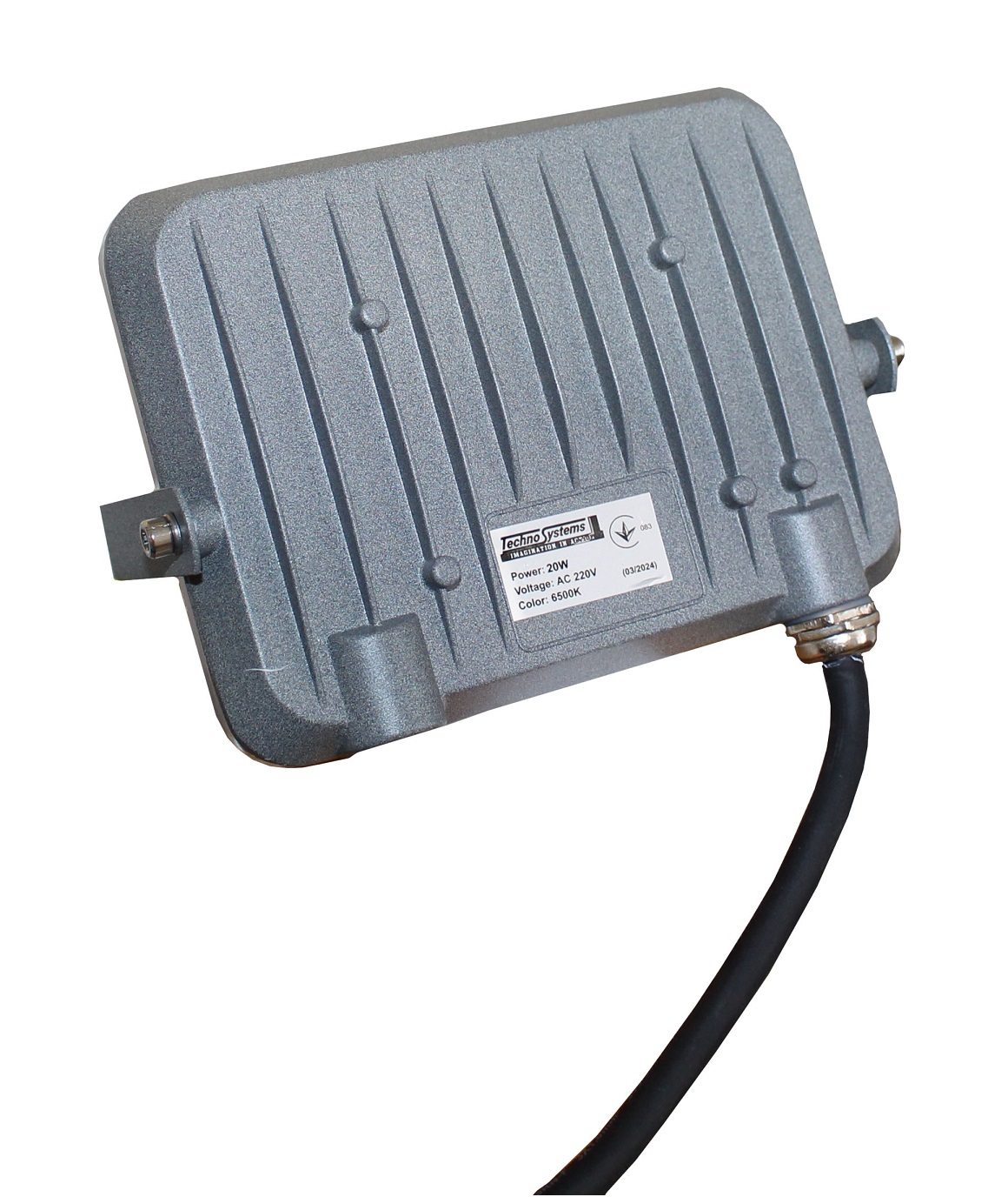 Прожектор LED 20W GOLDEN Slim 220V 2200Lm 4000K IP65 2 Прожектор LED 20W GOLDEN Slim 220V 2200Lm 4000K IP65 - Зображення 2