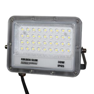 Прожектор LED 30W GOLDEN Slim 220V 3300Lm 4000K IP65