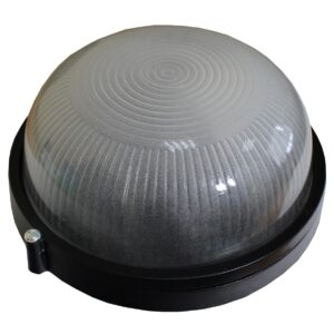 Світильник НПП1301-60W-E27-IP65 коло чорний