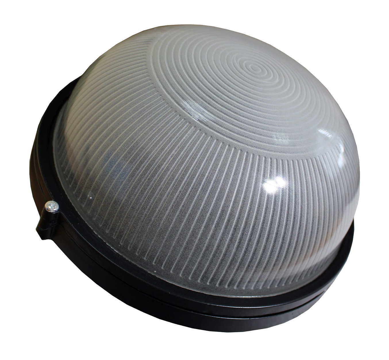 Світильник НПП1101-100W-E27-IP65 коло чорний 2 Світильник НПП1101-100W-E27-IP65 коло чорний - Зображення 2