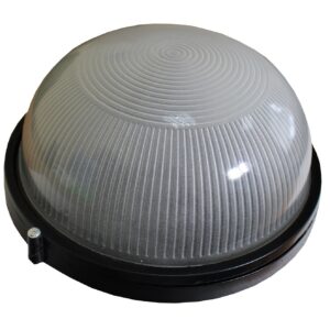 Світильник НПП1101-100W-E27-IP65 коло чорний