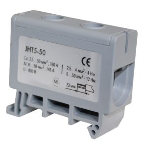 Клема силова СКНГ-JHT5-50 6-50мм2 145А сірий