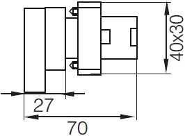 Перемикач XB2-BJ41 1NO "I-0" довга рукоядка з самоповерненням 2 Перемикач XB2-BJ41 1NO "I-0" довга рукоядка з самоповерненням - Зображення 2