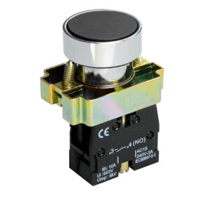 Кнопка XB2-BA21 1NO без підсвічування чорний