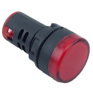 Лампа AD16DS d16mm 110В AC/DC червоний