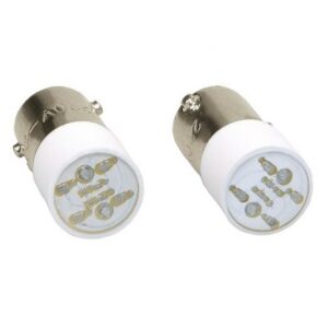 Лампа змінна LEDBA9S AC 220B жовта