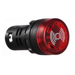 Зумер AD22SM 220В АC червоний