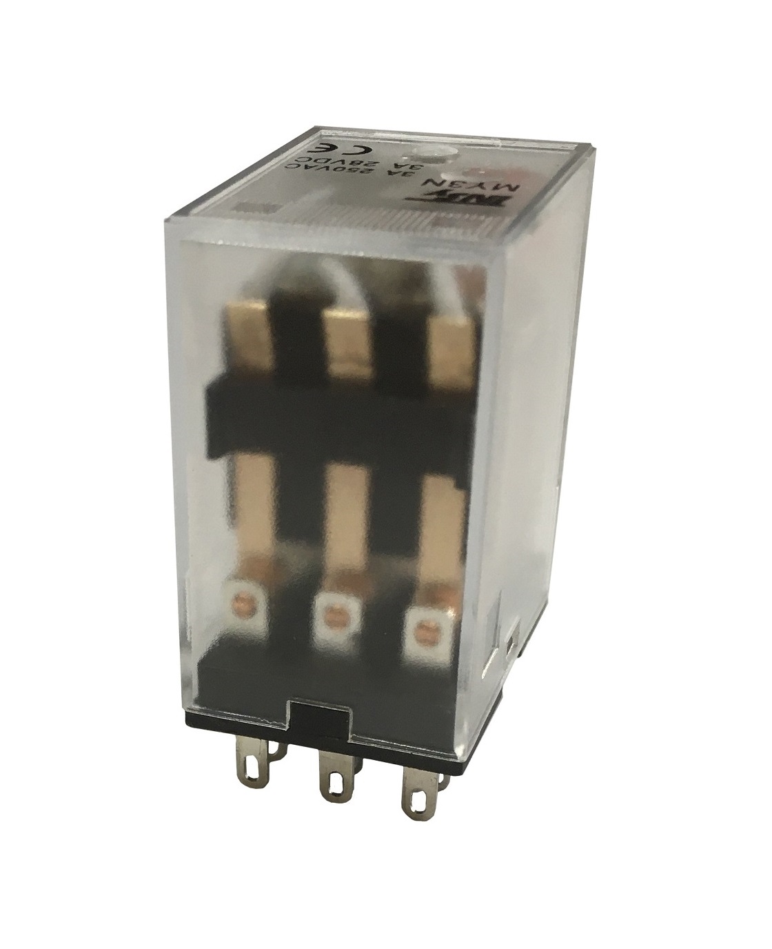 Реле проміжне РП23-MY3 3А 220АС LED 3p 4 Реле проміжне РП23-MY3 3А 220АС LED 3p - Зображення 4