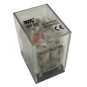 Реле проміжне РП23-MY3 3А 24АС LED 3p