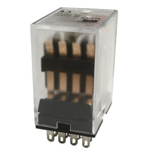 Реле проміжне РП24-MY4 3А 24АС LED 4p