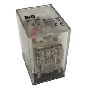 Реле проміжне РП24-MY4 3А 24DС LED 4p