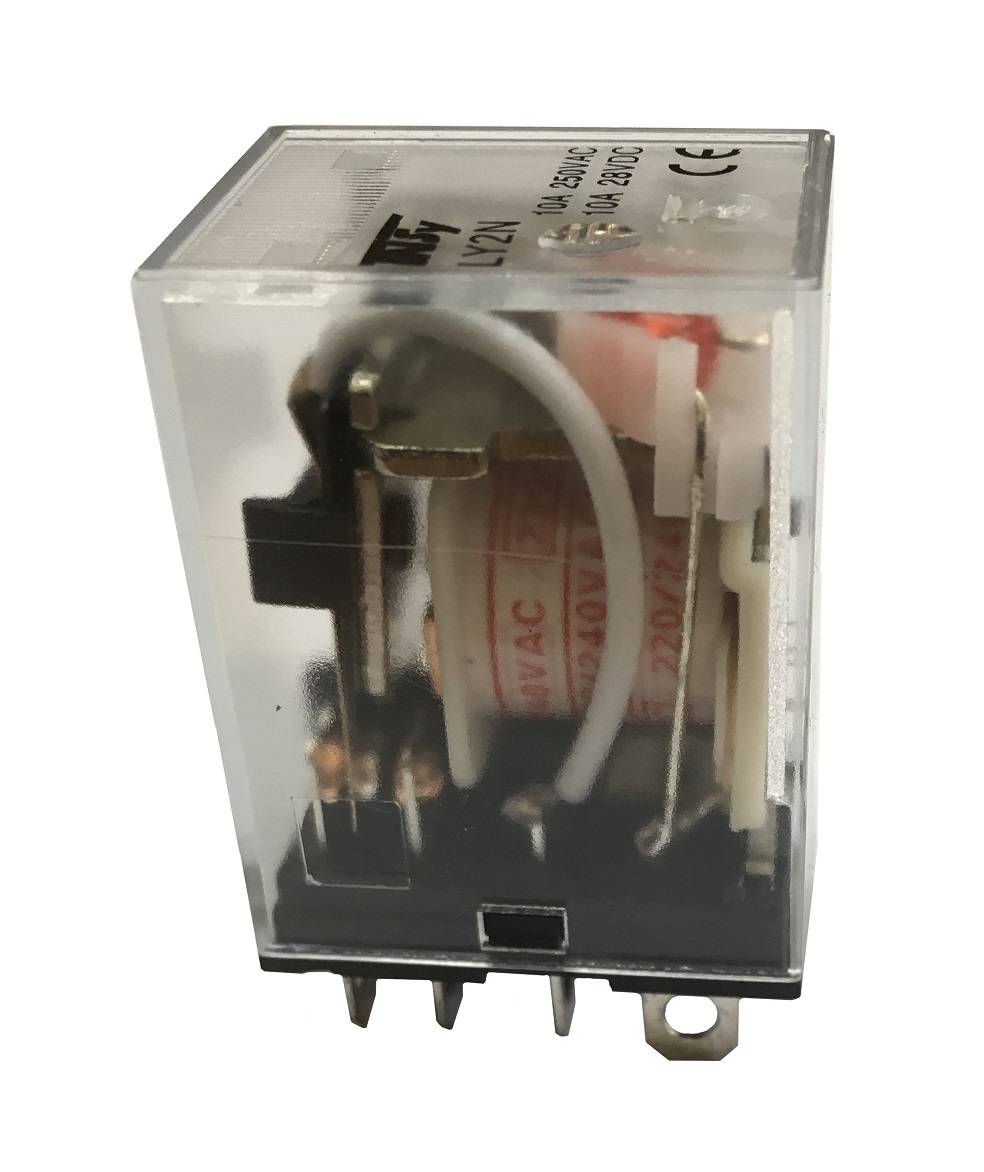 Реле проміжне РП32-LY2 10А 220АС LED 2p 3 Реле проміжне РП32-LY2 10А 220АС LED 2p - Зображення 3