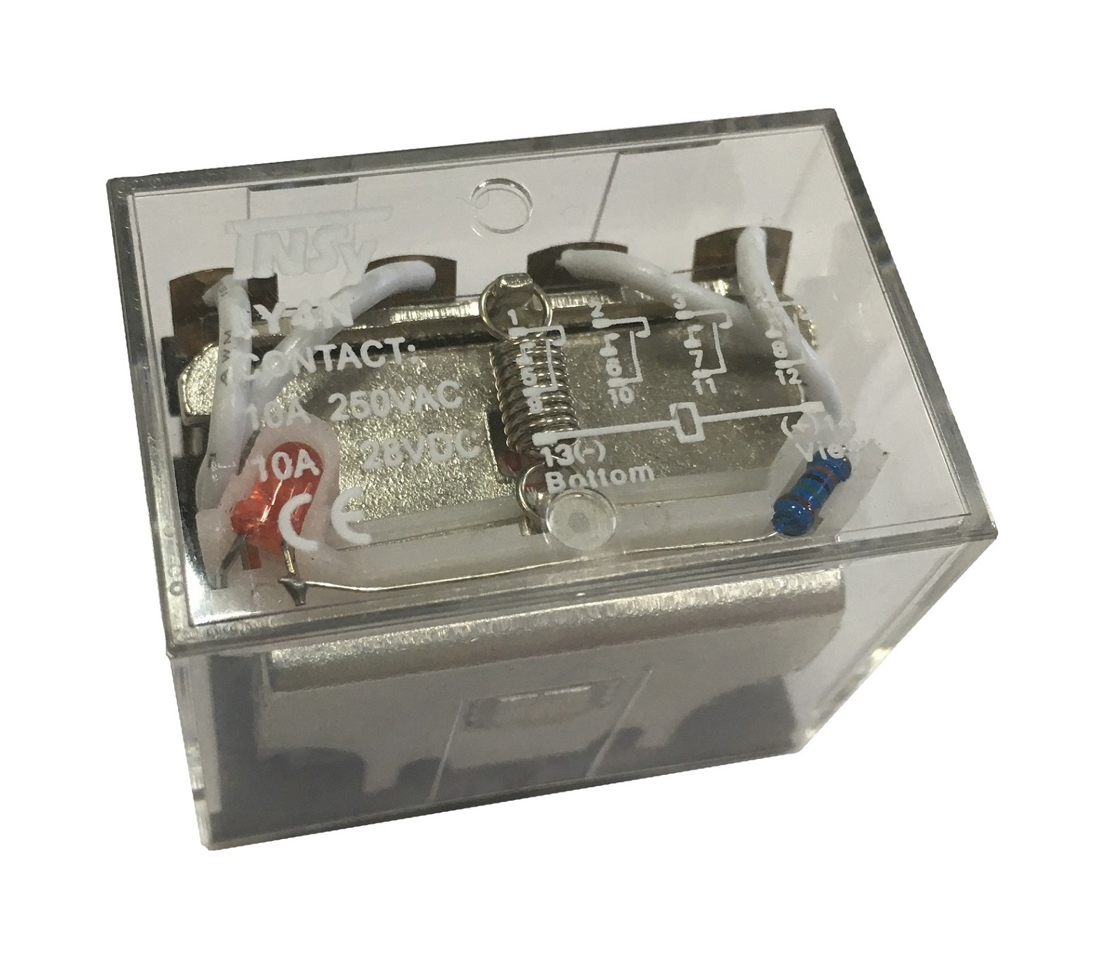 Реле проміжне РП34-LY4 10А 12DС LED 4p 5 Реле проміжне РП34-LY4 10А 12DС LED 4p - Зображення 5