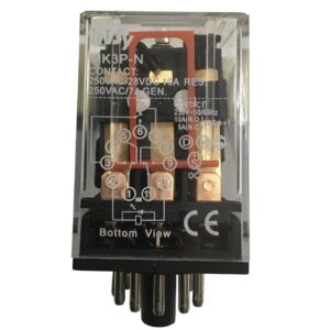 Реле проміжне РП3к3-MK3P 10А 24DС LED 3p