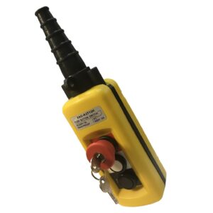 Пульт керування  XAL-B3-2713К 2 кнопки+СТОП IP 65 з ключем 2NO+1NC