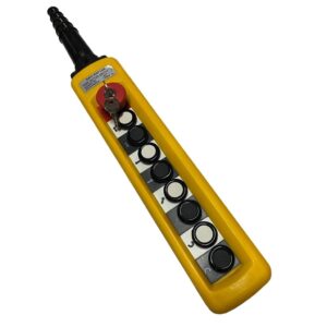 Пульт керування  XAL-B3-8713К 8 кнопки+СТОП IP65 з ключем 8NO+1NC