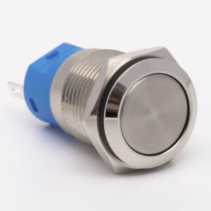Кнопка металева КНМ-16-FJ 220V 1NO1NC