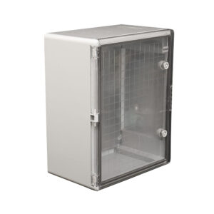 Корпус пластиковий ударостійкий (щит) 400x500x210мм з проз. дв. IP65 TAKEL