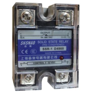Реле твердотільне SSR-1 D4860 60А  24-480VAC/3-32VDC 20мА