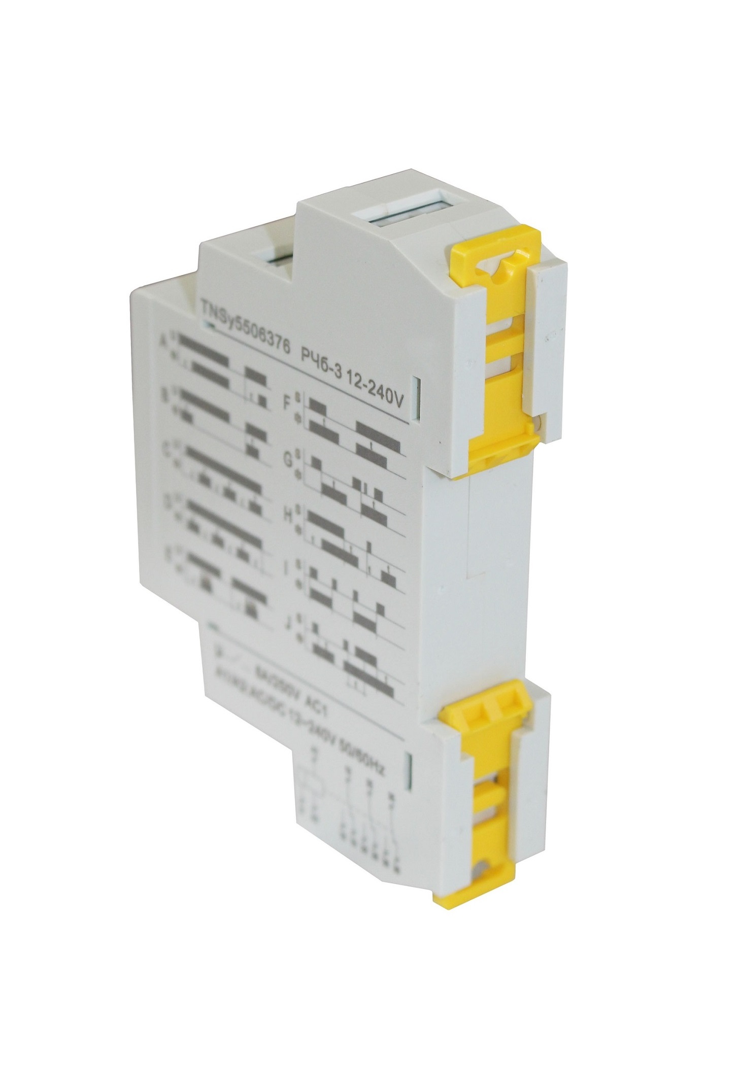 Реле часу РЧб-3 12-240V AC/DC (3C/Ox8A_AC1) 10 функцій 5 Реле часу РЧб-3 12-240V AC/DC (3C/Ox8A_AC1) 10 функцій - Зображення 5