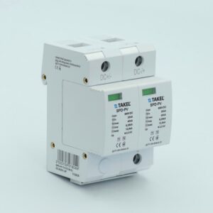 Пристрій захисту від імпульсних перенапруг SPD-PV T1+T2 (B+C) DC 600V, 2Р TAKEL