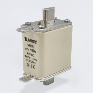 Плавка вставка запобіжника NH00 160А 80V DC TAKEL