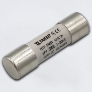 Плавка вставка запобіжника RTF 14х51 36А 1000V DC TAKEL