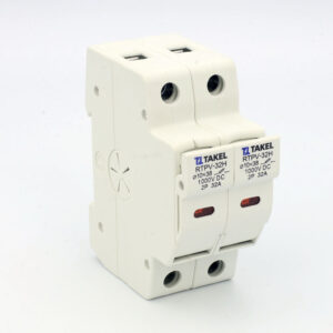 Тримач плавкого запобіжника RTPV-32H 10x38 2Р 32А DC 1000В TAKEL