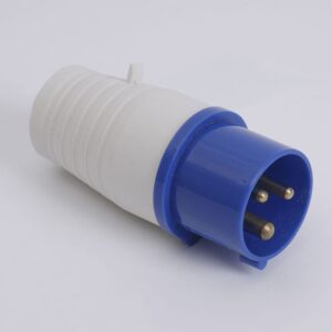 Вилка переносна 7023 32А 220В 2Р+Е IP44 LEE