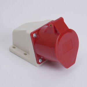 Розетка стаціонарна зовнішня 7125 32А 380В 3Р+N+Е IP44 LEE