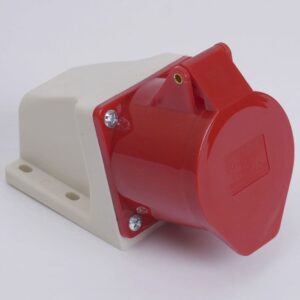 Розетка стаціонарна зовнішня 7145 125А 380В 3Р+N+Е IP67 LEE