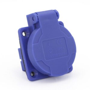 Розетка панельна 7312 16А 220В 2Р+Е IP44 LEE