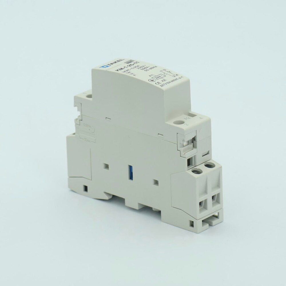 Контактор модульний КМ-1-25-11 25А 1NO+1NC 24В AC TAKEL 2 Контактор модульний КМ-1-25-11 25А 1NO+1NC 24В AC TAKEL - Зображення 2