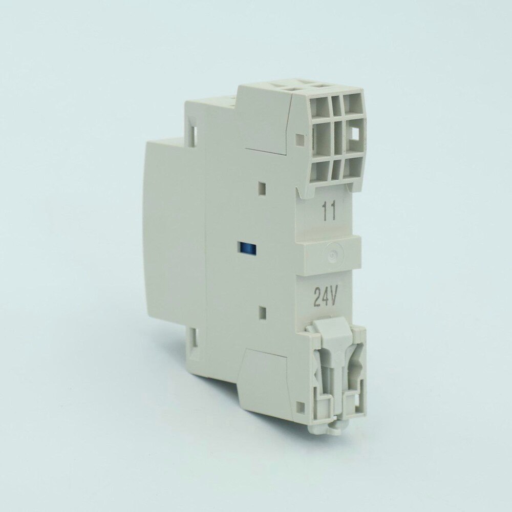 Контактор модульний КМ-1-25-11 25А 1NO+1NC 24В AC TAKEL 3 Контактор модульний КМ-1-25-11 25А 1NO+1NC 24В AC TAKEL - Зображення 3
